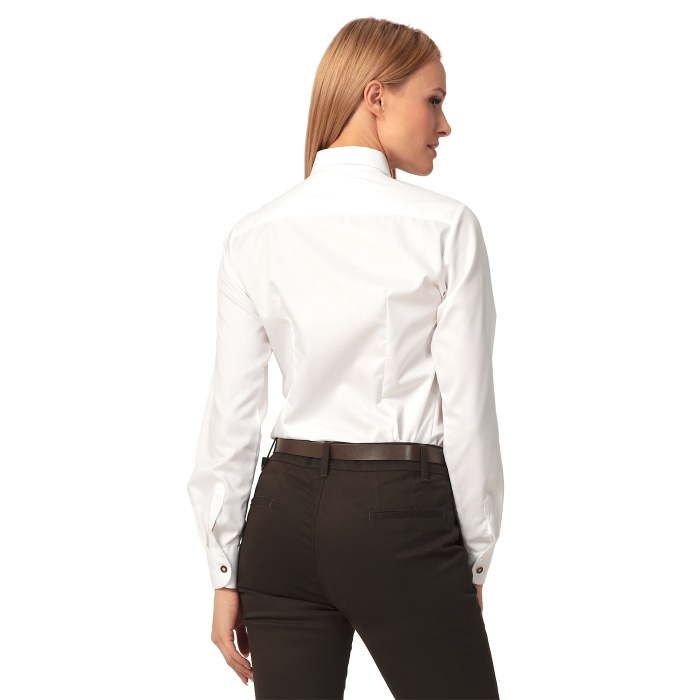 Koszula damska Tagart Koziołek w białym kolorze z haftem kozła